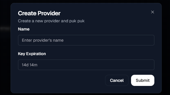 AuthGuard Create Providers Example