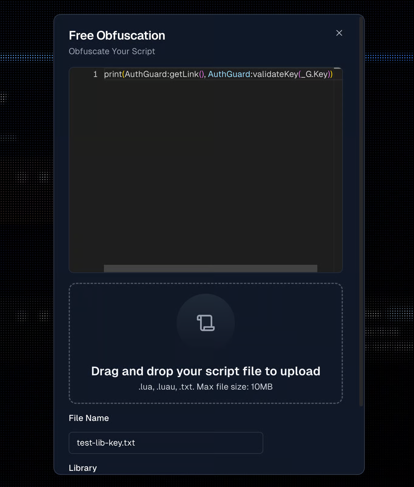 AuthGuard Library v1 Preview